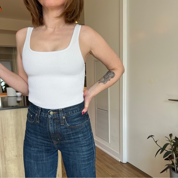 J.Crew Wide Leg Cropped Point Sur Denim MADE IN USA Sz: 26 - Picture 4 of 14